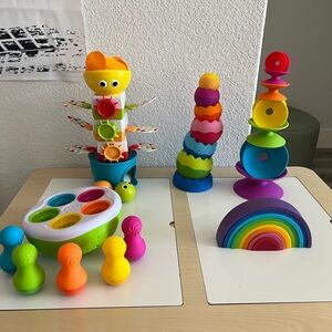 Colorful Stacking and Sorting Toy Set